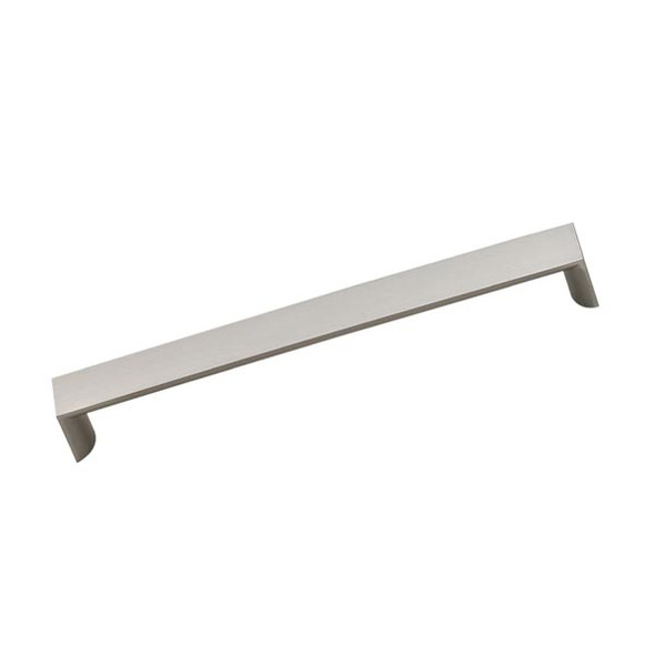 192mm CTC Contemporary Expression Rectangular Bench Pull - Brushed Nickel Low Luster (458192196)