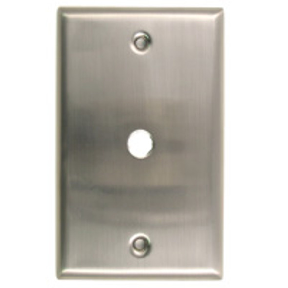 Satin Nickel Single Cable Switchplate (RWR-781SN)