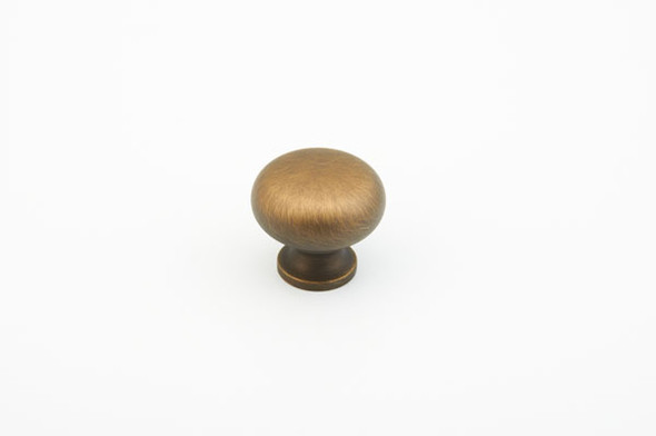 1-1/4" Antique Light Brass Knob(SCH706-ALB)