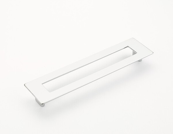 Pull, Rectangle, Matte Chrome, 192 mm cc (SCH-446-M26)