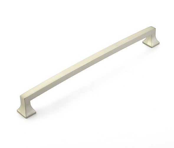 Appliance Pull, Arched, Satin Nickel, 15in cc (SCH-539-15)