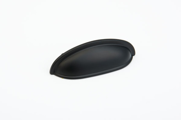 Flat Black Cup Pull, 3" cc(SCH731-FB)