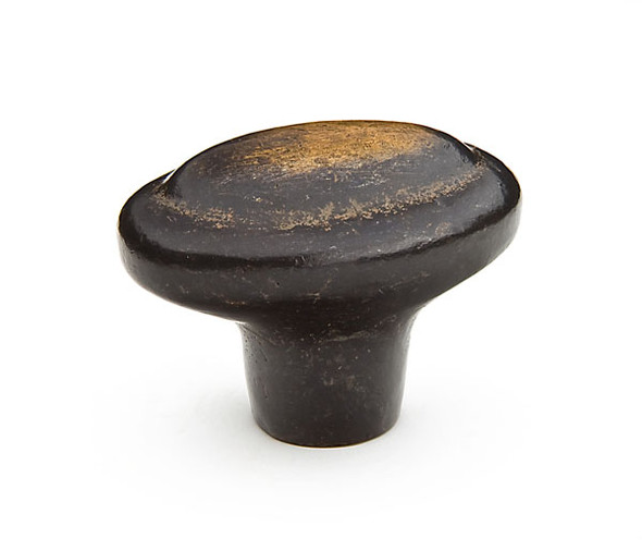 1-7/8" x 1" Antique Bronze Oval Knob(SCH782-AZ)