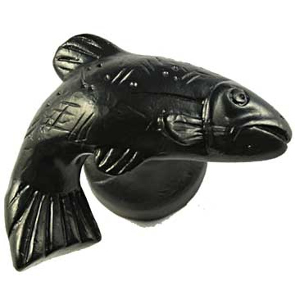 Fish Knob - Right Facing- Black (SIE-681382)