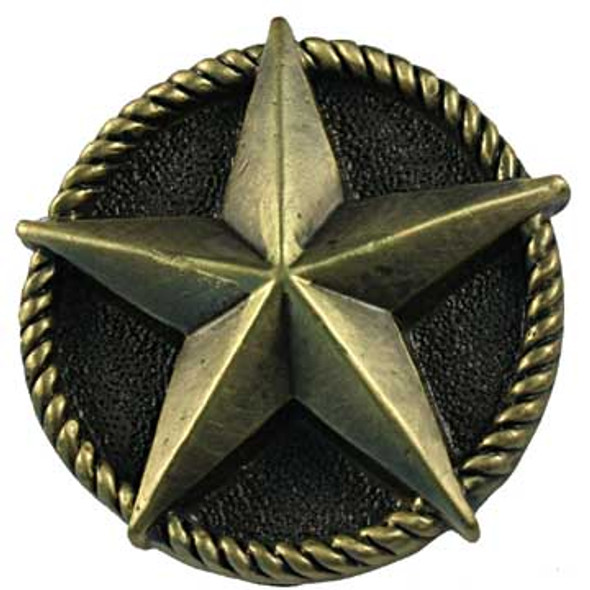 Star Knob - Antique Brass (SIE-681257)