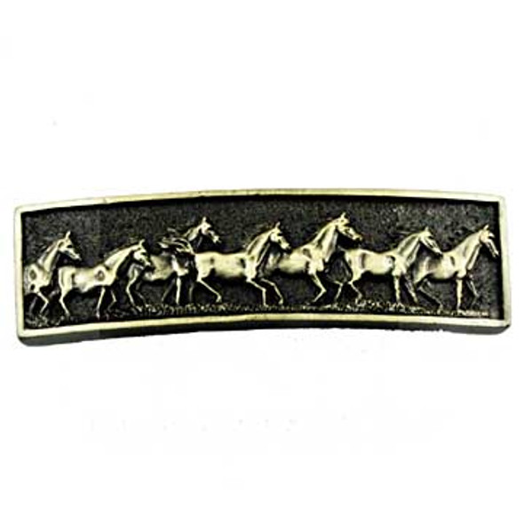 Running Horse Pull - Antique Brass (SIE-681488)