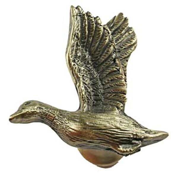 Mallard Knob - Antique Brass (SIE-681245)