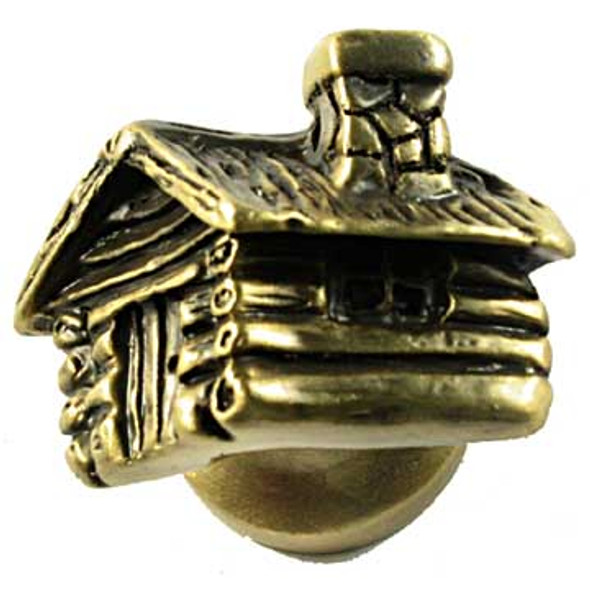 Cabin Knob - Antique Brass (SIE-681329)
