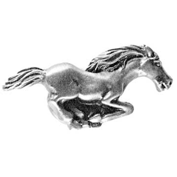 Stallion Knob - Right Facing - Pewter (SIE-681374)