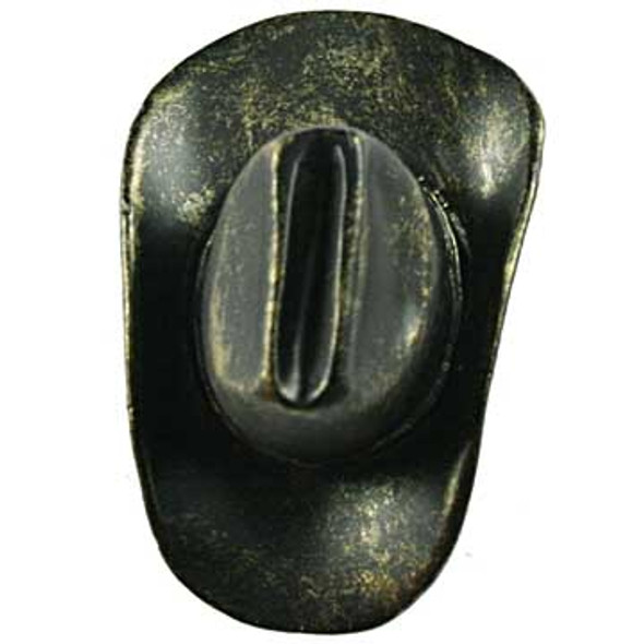 Cowboy Hat Knob - Bronzed Black (SIE-681263)