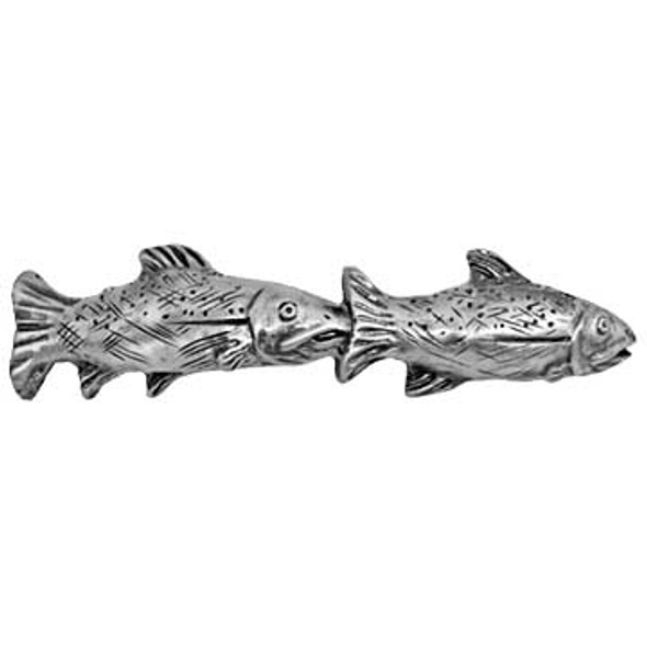 Fish Pair Pull - Pewter (SIE-681405)