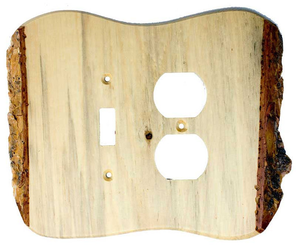 Traditional 3 Blank Switch Plate - Finished Cherry (682584)