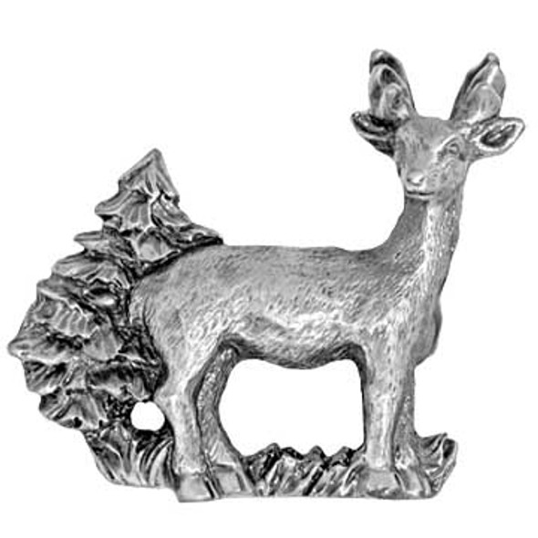 Standing Deer Pull - Pewter (SIE-681499)