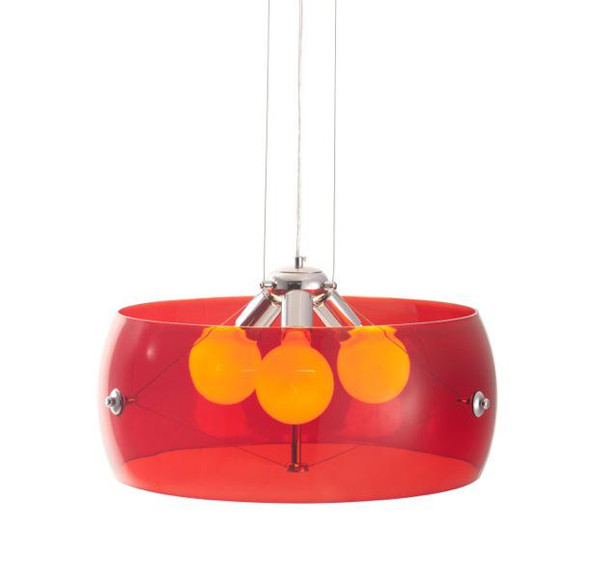 Ceiling Lamps - Possini Ceiling Lamp in Red (50107)