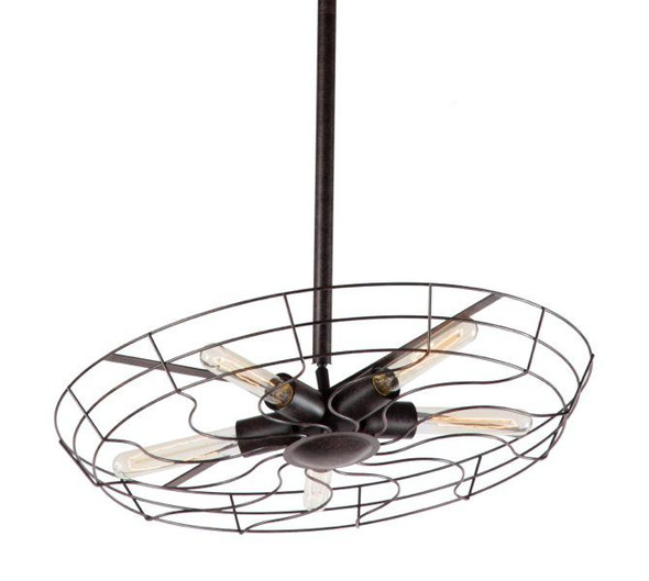 Ceiling Lamps - Albedo Ceiling Lamp in Rust Black (98272)