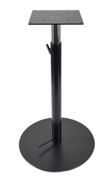 Levante Height Adjustable Stainless Steel Base (Matte Black)