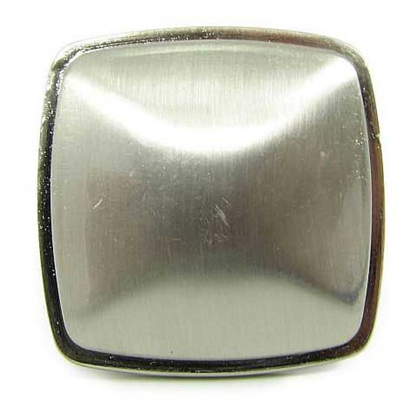 1-1/4" Square Providence Knob - Satin Nickel