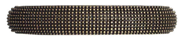 3" CTC Textured Caviar Pull - Antique Brass