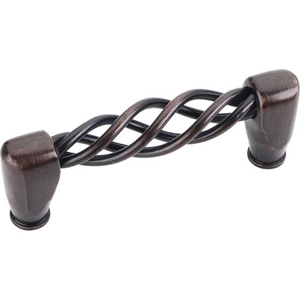 3" CTC Zurich Birdcage Pull - Brushed Oil Rubbed Bronze