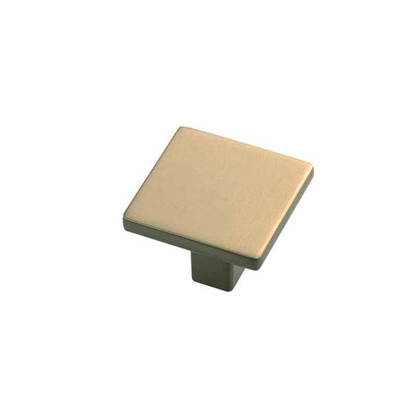 1-1/4" Square Skylight Knob - Elusive Golden Nickel