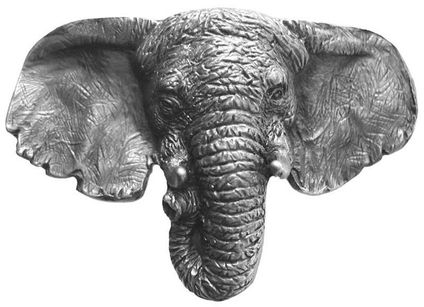 1-7/8" Goliath (Elephant) Knob - Antique Pewter