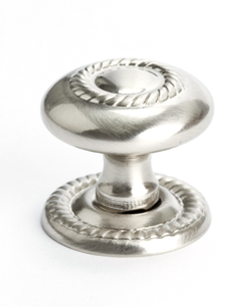 1-1/4" Dia. Advantage Plus 4 Round Rope Knob - Brushed Nickel