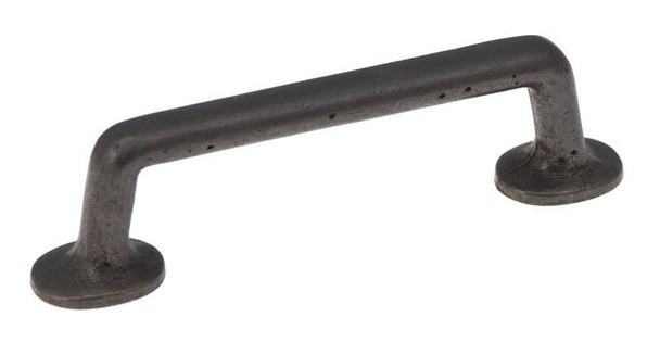 4" CTC Carbonite Cabinet Pull - Black Iron