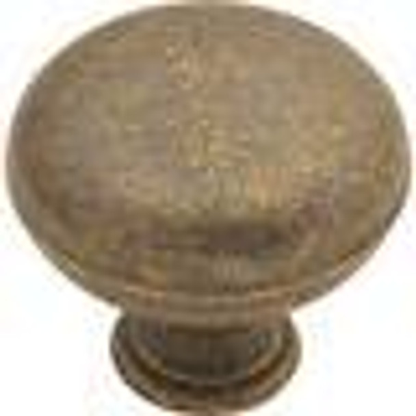 1-1/4" Dia. Oxford Antique Knob - Windover Antique