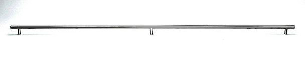 37-3/16" CTC 3 Post Solid Bar Pull - Brushed Stainless Steel