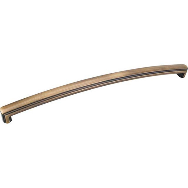 12" CTC Delgado Appliance Pull - Antique Brushed Satin Brass