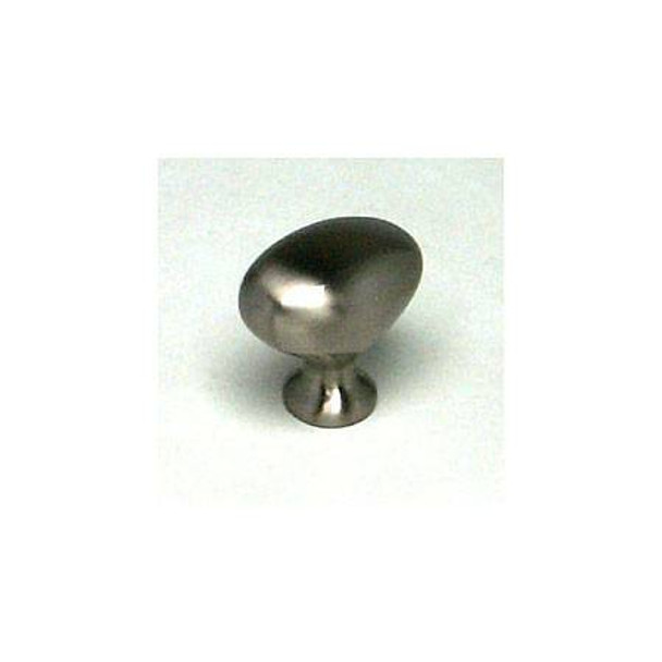 1-5/16" Oval Knob - Brushed Nickel