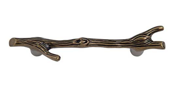 3" CTC Twig Pull - Burnished Bronze