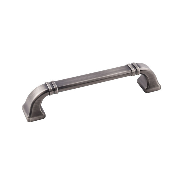 128mm CTC Ella Cabinet Pull - Brushed Pewter