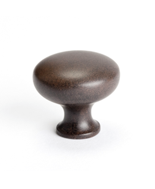 1-1/8" Dia. Round Advantage Plus 2 Knob - Rust Glaze