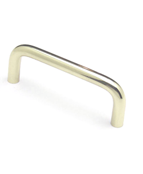 3-1/2" CTC Zurich Pull - Polished Brass