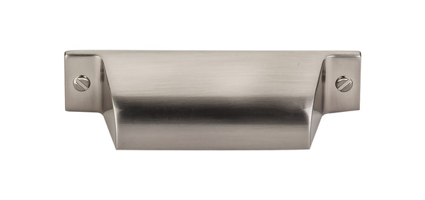 2-3/4" CTC Channing Cup Pull - Brushed Satin Nickel