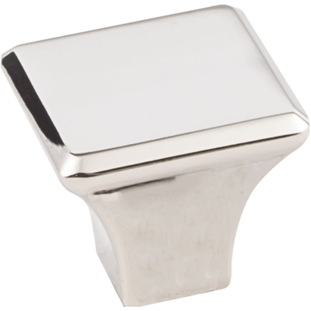 1-1/8" Square Marlo Knob - Polished Nickel