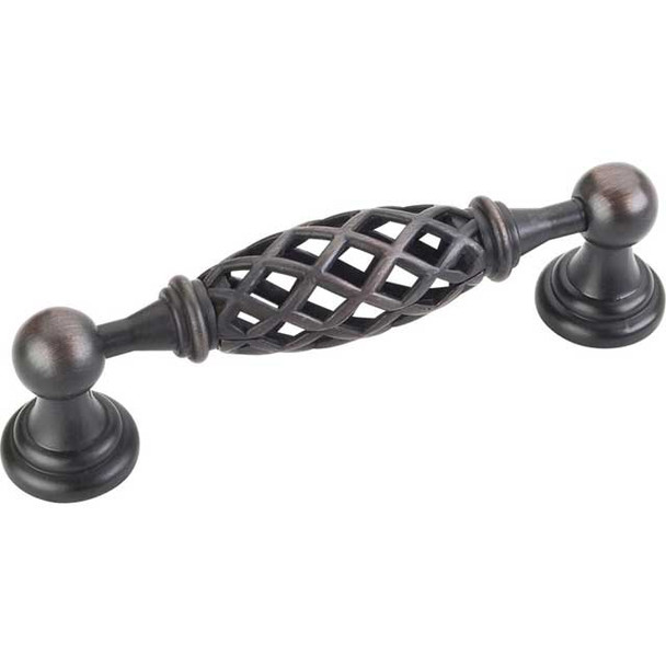 96mm CTC Tuscany Pull - Brushed Oil Rubbed Bronze