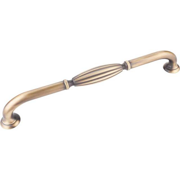 12" CTC Glenmore Appliance Pull - Antique Brushed Satin Brass