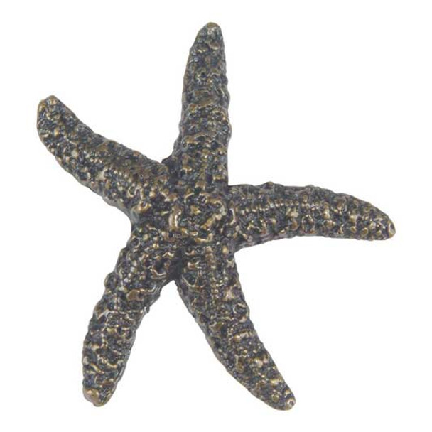 2" Starfish Knob - Burnished Bronze