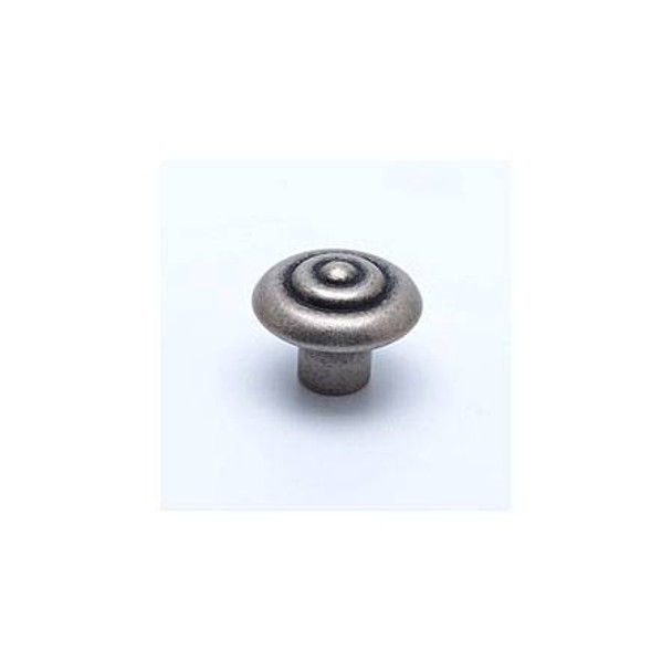 1-1/4" Dia. Knob - Weathered Nickel