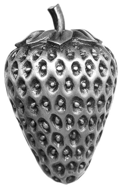 1-1/2 " Strawberry Knob - Pewter