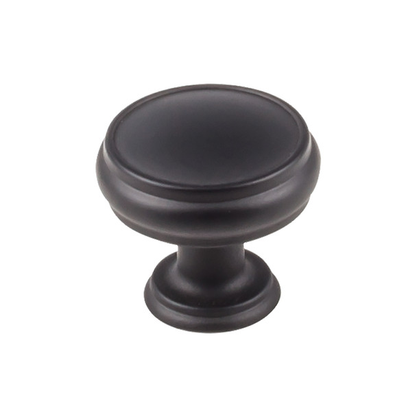 1-3/8" Dia. Eden Large Knob - Flat Black