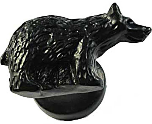 1-1/2" Bear Right Facing Knob - Black