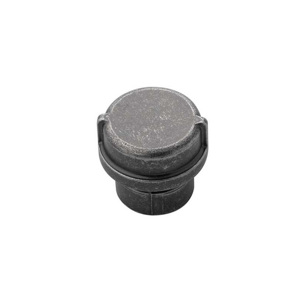 1-1/4" Dia. Pipline Round Knob - Black Nickel Vibed