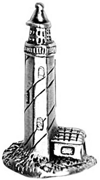 1-1/4" Lighthouse Knob - Pewter