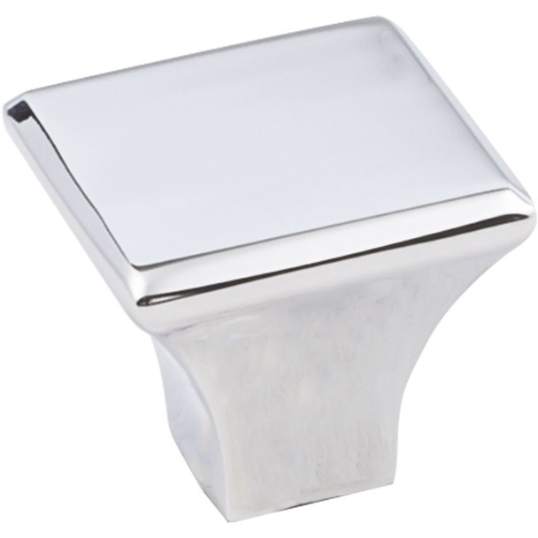 1-1/8" Square Marlo Knob - Polished Chrome