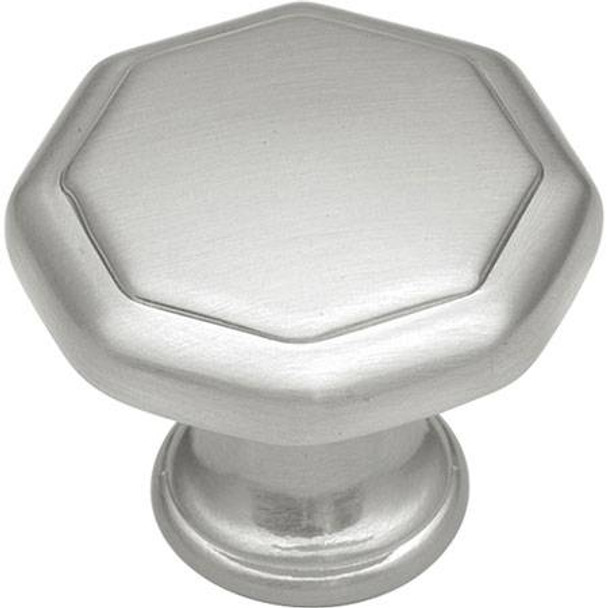 1-1/8" Dia. Conquest Knob - Satin Nickel