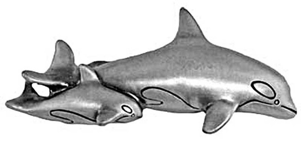 2" CTC Orca Pull - Pewter
