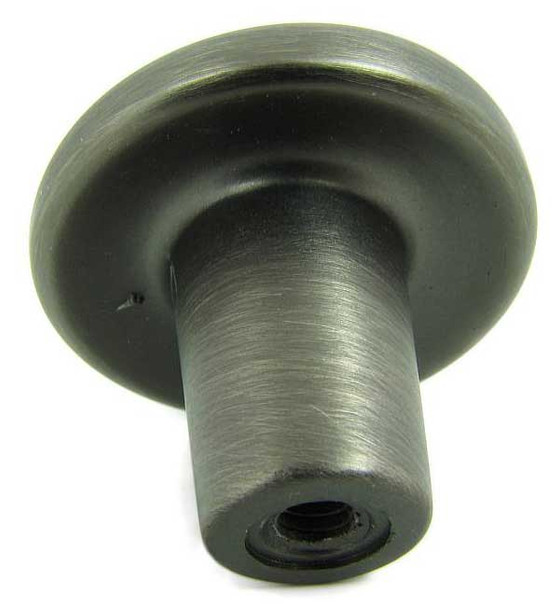 1-1/4" Dia. Round Hawthorn Knob - Weathered Nickel